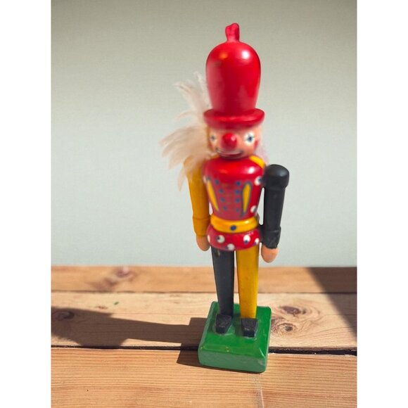 3 Vintage Wooden Nutcracker Solider Christmas Ornaments - Picture 6 of 10